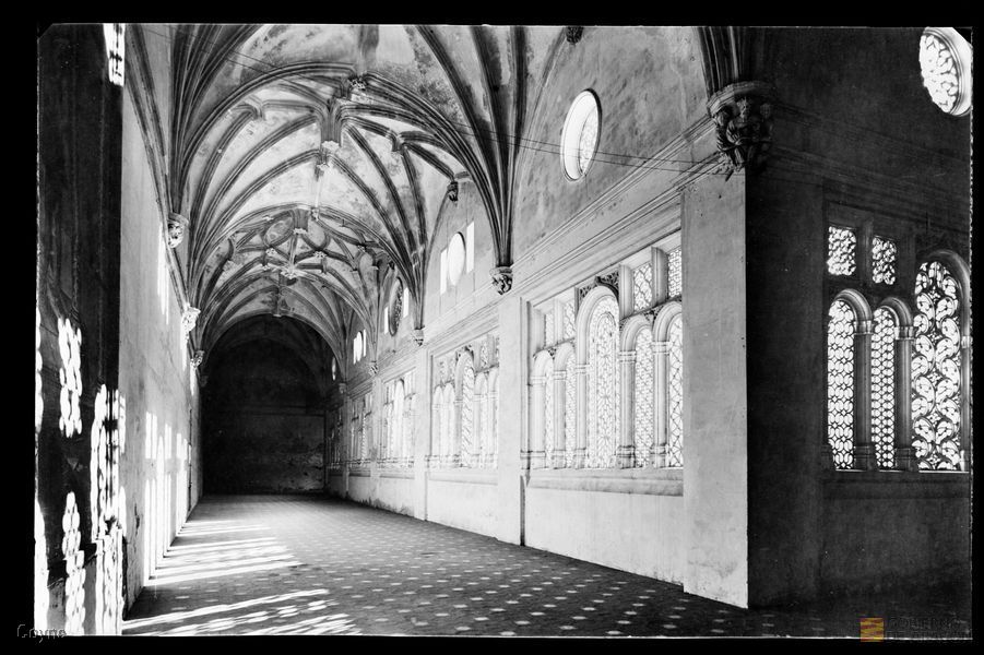 Interior del claustro de la catedral de Nuestra Señora de la Huerta. Manuel Coyne